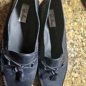PERLINI Men's Navy Tassel Slip-Ons.   from Spain